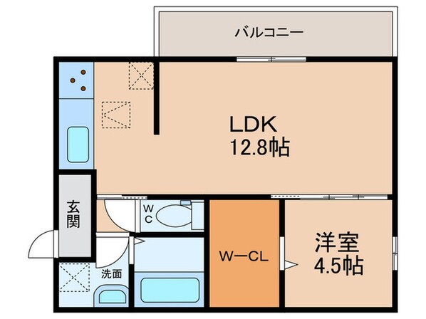 アピリシティⅡの物件間取画像